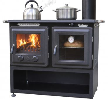 Preview: Outdoor-Dauerbrandherd Gartenkamin Holzherd S108