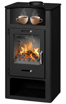 EEK A+ Kaminofen Victoria Elegance schwarz - 9,57 kW