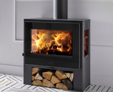 EEK A 3-Scheiben Kaminofen Panadero TOSCANE TRIVISION, - 5,9 kW ext. Zuluft