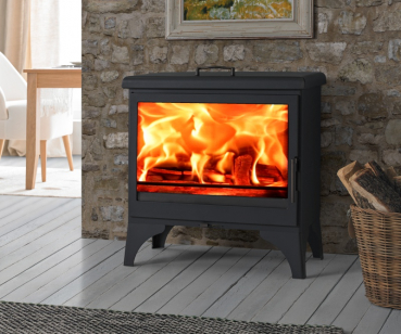 EEK A+ Kaminofen Panadero Boheme mit Herdplatte (Kochstelle) ECODESIGN - 9,8kW