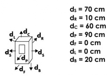 EEK A+ Wandkaminofen Panadero Onix Wall - 7,8 kW