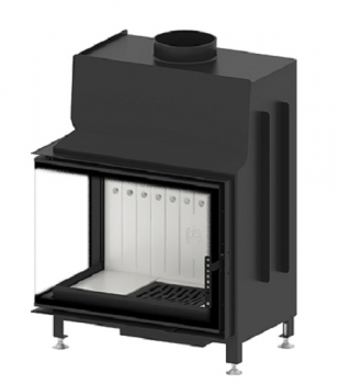 EEK A Eck-Kamineinsatz HITZE STMA59X43.L mit 9kW