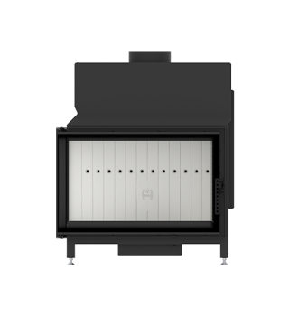 EEK A Eck-Kamineinsatz HITZE STMA68X43.L mit 11kW