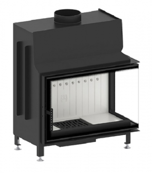 EEK A Eck-Kamineinsatz HITZE STMA68X43.R mit 11kW