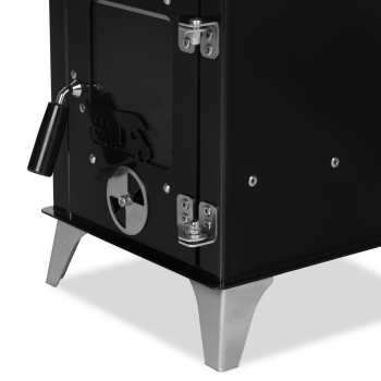 [B-Ware] Mini-Ofen "Tiny" mit Herdplatte, Zeltofen, Terrassenofen, Camping, Outdoor-Kamin
