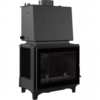 *EEK A+ Wasserführender Guss-Kamineinsatz Kratki FRANEK PW 12 mit 12kW