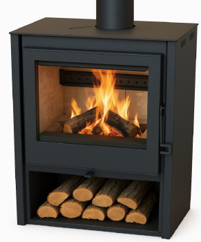EEK A Kaminofen Granada schwarz - 6,8 kW