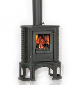 *EEK A+ - Gussofen Kaminofen Globe Fire HERCULINA S - 7 kW