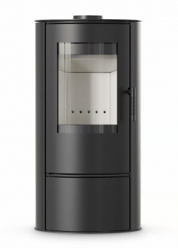Preview: EEK A - Ovaler Kaminofen ILDNORD LOKI, runde Sichtscheibe mit 5,5 kW
