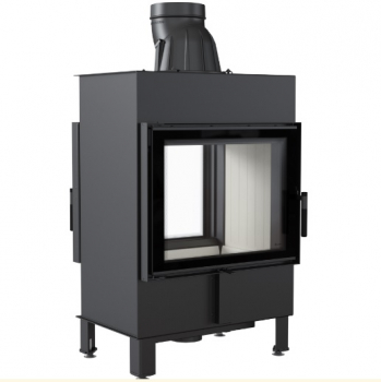 *EEK A - Tunnel-Kamineinsatz Kratki LUCY/12/T mit 12 kW