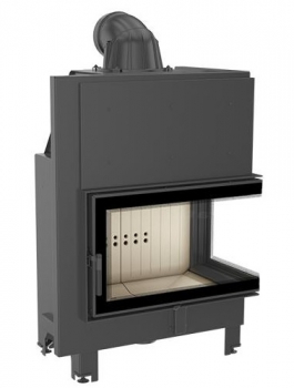 *EEK A+ - Eck-Kamineinsatz Kratki MBO 15 rechts - 15 kW