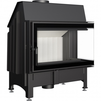 *EEK A Eck-Kamineinsatz Kratki ZIBI/P/BS/DECO rahmenlos - BIMSCHV II - 11kW