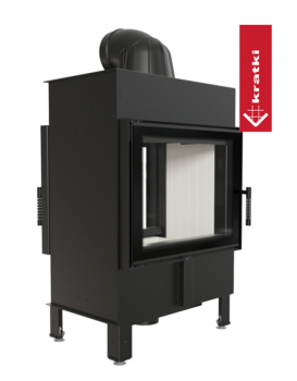 Preview: EEK A Tunnel-Kamineinsatz Kratki LUCY Tunnel mit 12 kW
