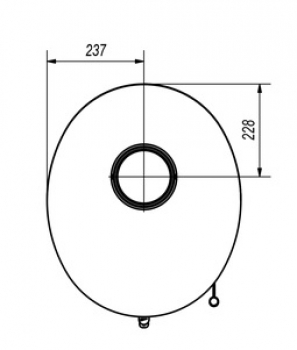 *EEK A - Kaminofen Kratki KOZA ORBIT - 7 kW