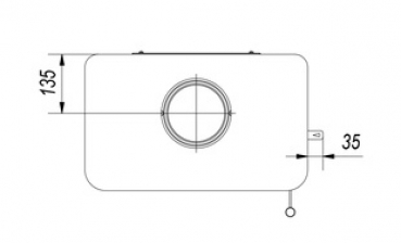 *EEK A - Kaminofen Kratki KOZA Vega mit Glasfront, RR 130 mm - 6 kW