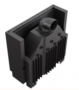 EEK A - Extra breiter Kamineinsatz Kratki MB 100 mit Hebetür mit 14 kW