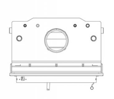 *EEK A - Wasserführender Kamineinsatz Kratki MBM 10 PW - 12 kW