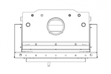 EEK A+ - Wasserführender Kamineinsatz Kratki MBM 10 PW mit Schiebetür - 12 kW