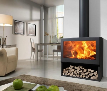 EEK A Design-Kaminofen Panadero FENIX 7,2 kW - raumluftunabh. EcoDesign