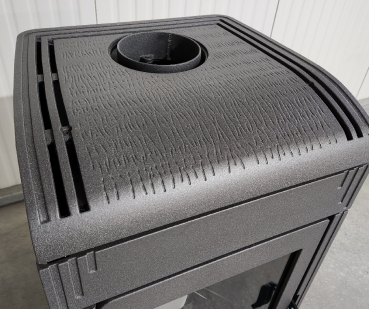 Preview: EEK A+ Gusskaminofen Plamen Vesta rot - 9kW