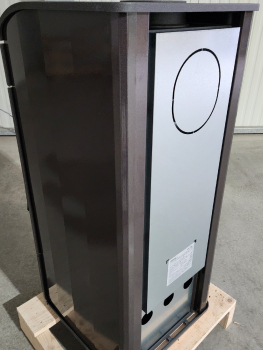 EEK A+ Gusskaminofen Plamen Vesta BRAUN - 9kW