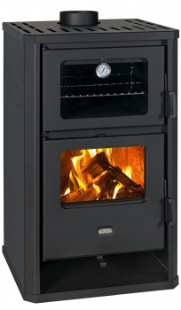 EEK A Kaminofen mit Backofen Prity FG D – 14kW + BIMSCHV II