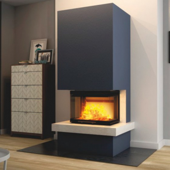 EEK A+ Kaminbausatz Royal Medium Hajduk SMART 3XLTh Panoramakamin mit 6,5 kW