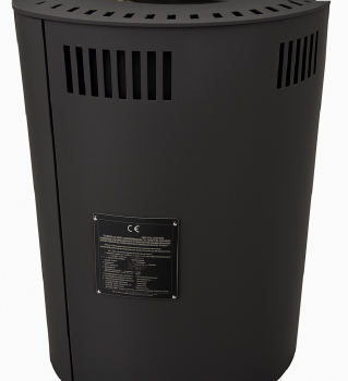 EEK A Ovaler Premium-Kaminofen Modell CN2 - XXL-Sichtglas mit 6,1 kW