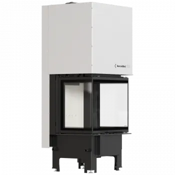 EEK A+ Panorama-Kamineinsatz KRATKI REGNOR 600/400 mit 7 kW