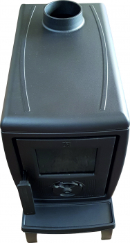 EEK A+ Gusskaminofen Plamen Trenk mit Herdplatte - 8,9kW