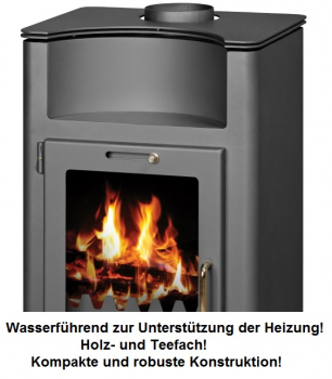 EEK A Wasserführender Kaminofen Victoria Elegance B – 9,26kW