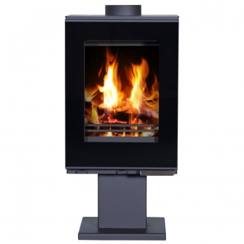 EEK A Design-Kaminofen Victoria Rhyton schwarz– 9kW