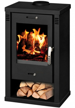 EEK A+ Kaminofen Victoria Verona schwarz - 7,52 kW