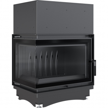*EEK A Eck-Gusskamineinsatz Kratki ZUZIA ECO 12 DECO, links + BISMSCHV II - 12kW