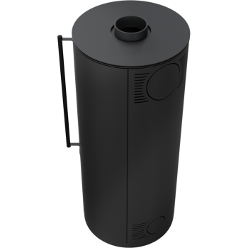 *EEK A+ Kreisrunder Kaminofen Kratki PICARD - 9kW