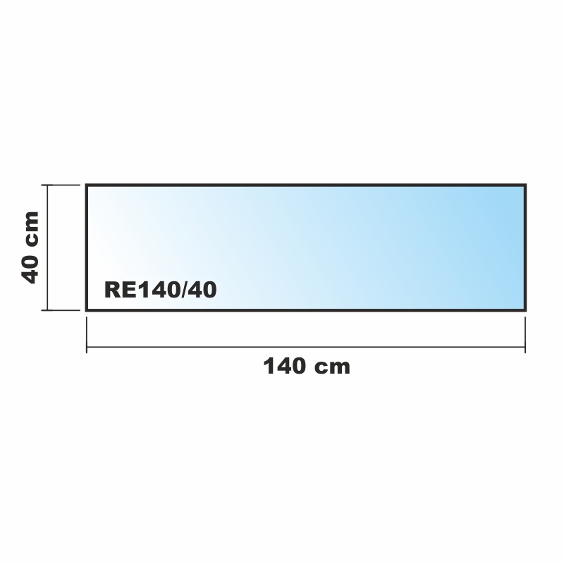 Glas-Küchenrückwand Spritzschutz Herd Fliesenspiegel G 140x40cm Glas schwarz 