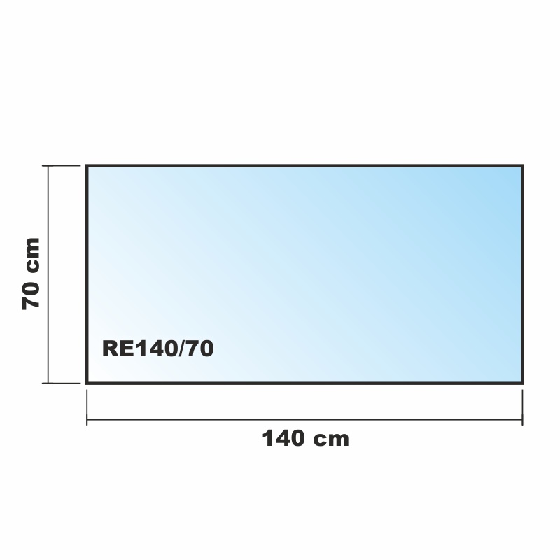 Kamin-Vorlegeplatte Funkenschut... Saisonplatte Rechteck 140x40cm Glas schwarz 