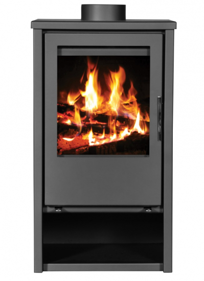 EEK A+ Kaminofen Victoria Regina schwarz - 9kW