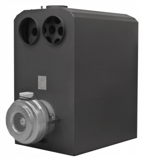 Warmluftofen DORY 50 Box mit Ventilator und Warmluftverteilung 50 kW