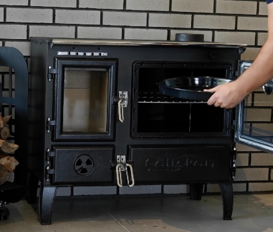 EEK A - Premium-Holzherd Modell 214 mit 6,42kW - Viel Gusseisen!