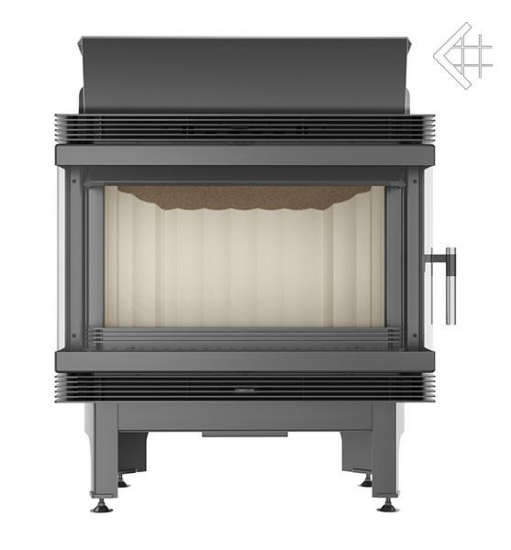 *EEK A - 3-Scheiben Kamineinsatz Kratki BLANKA 670/570/LP/BS - 11 kW