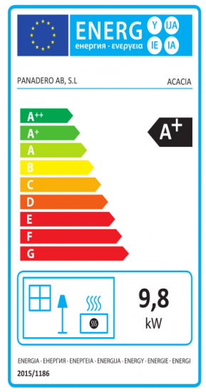 Kaminofen Panadero Acacia EcoDesign - 9,8 kW