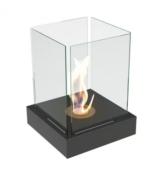 Echtfeuer-Dekokamin Bioethanol TANGO 4 - schwarz