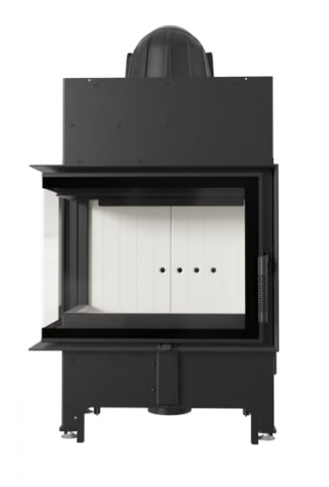 *EEK A Eck-Kamineinsatz Kratki FLOKI links - 8 kW