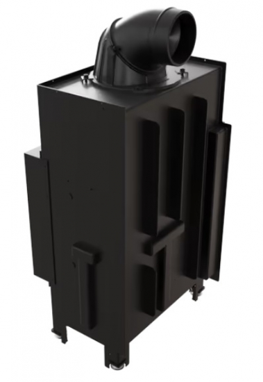 *EEK A Eck-Kamineinsatz Kratki FLOKI links - 8 kW