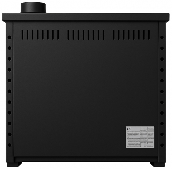 EEK A+ Küchenofen Holzherd Modell Forno - schwarz - 6 kW