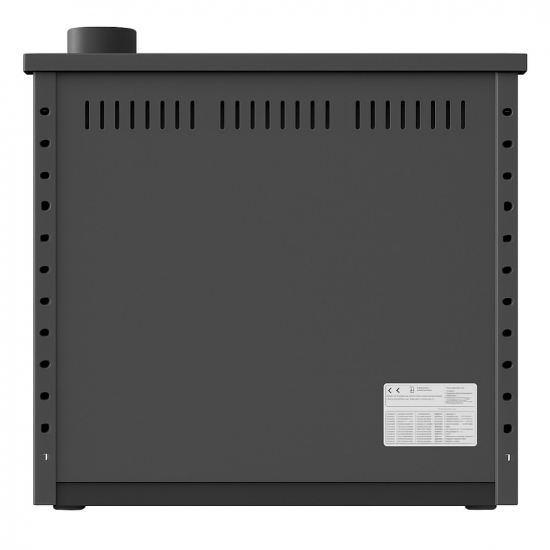 EEK A+ Küchenofen Holzherd Modell Forno - gussgrau - 6 kW