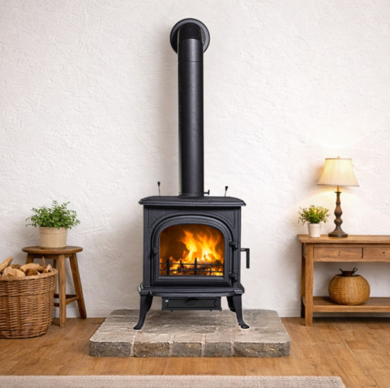 EEK A Kaminofen Globe Fire Orion - 7,7 kW EcoDesign