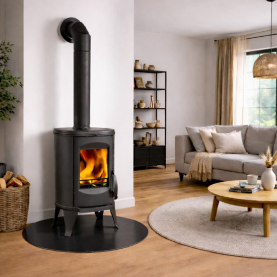 EEK A - Gusskaminofen Globe Fire Sirius - 6kW EcoDesign