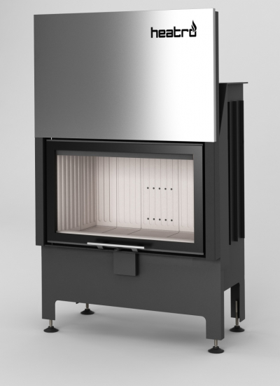 EEK A+ - Kamineinsatz HEATRO 69 H mit Hebetür - 11kW